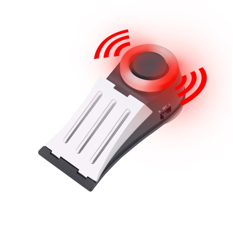 MSA-803 Window Vibration Alarm Door Stopper Flashing Light Burglar Alarm