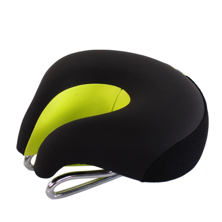 Noseless Bicycle Saddle Mountain Bike Thickened Soft Cushion(Green) - Bicycle Saddle by PMC Jewellery | Online Shopping South Africa | PMC Jewellery