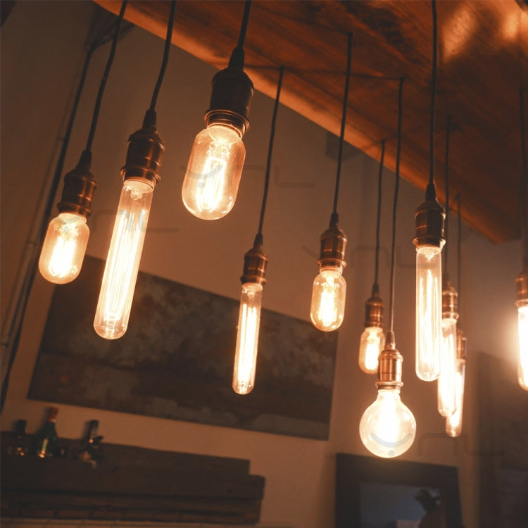 E27 40W Retro Edison Light Bulb Filament Vintage Ampoule Incandescent Bulb, AC 220V(T45 Filament) - Retro Lights by PMC TechLife | Online Shopping South Africa | PMC TechLife