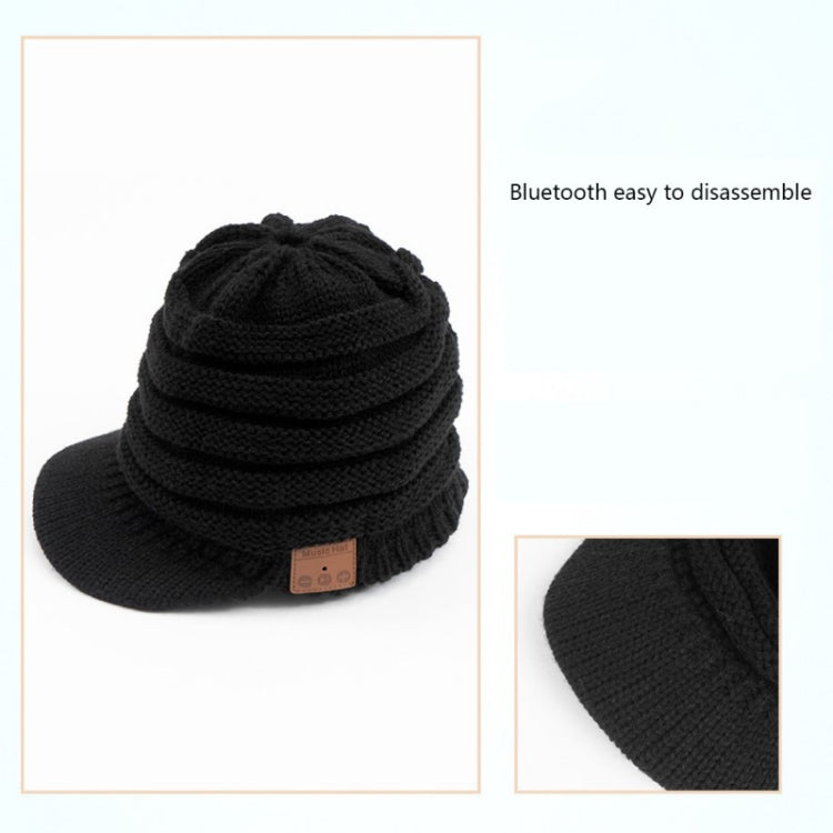 YZ Binaural Call Music Bluetooth Cap Winter Warm Wireless Headset Cap - Smart Hats by PMC Jewellery | Online Shopping South Africa | PMC Jewellery | Buy Now Pay Later Mobicred