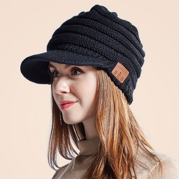 YZ Binaural Call Music Bluetooth Cap Winter Warm Wireless Headset Cap - Smart Hats by PMC Jewellery | Online Shopping South Africa | PMC Jewellery | Buy Now Pay Later Mobicred