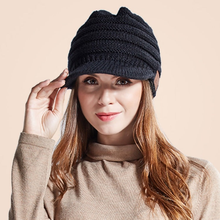 YZ Binaural Call Music Bluetooth Cap Winter Warm Wireless Headset Cap - Smart Hats by PMC Jewellery | Online Shopping South Africa | PMC Jewellery | Buy Now Pay Later Mobicred