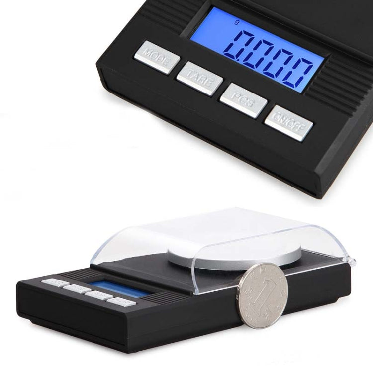 50g/0.001g High-Precision Portable Jewelry Scale Mini Electronic Scale Precision Carat Electronic Scale - Jewelry Scales by PMC Jewellery | Online Shopping South Africa | PMC Jewellery | Buy Now Pay Later Mobicred