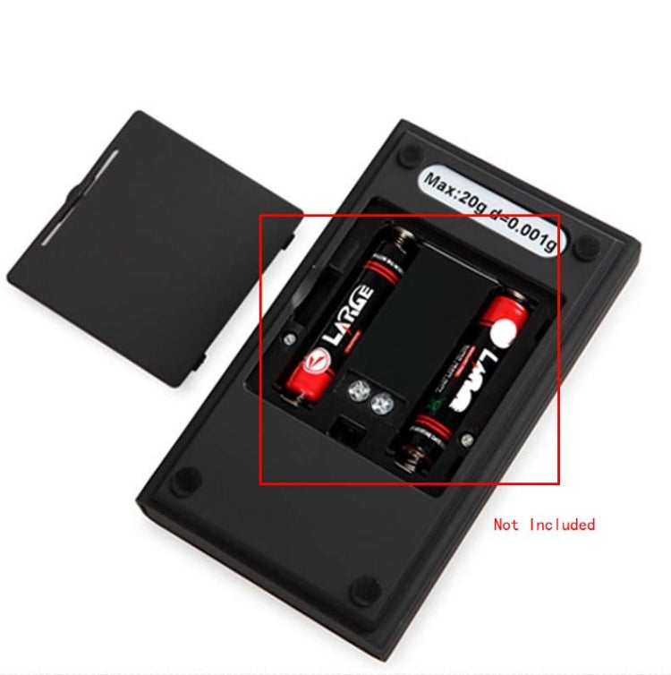 50g/0.001g High-Precision Portable Jewelry Scale Mini Electronic Scale Precision Carat Electronic Scale - Jewelry Scales by PMC Jewellery | Online Shopping South Africa | PMC Jewellery | Buy Now Pay Later Mobicred