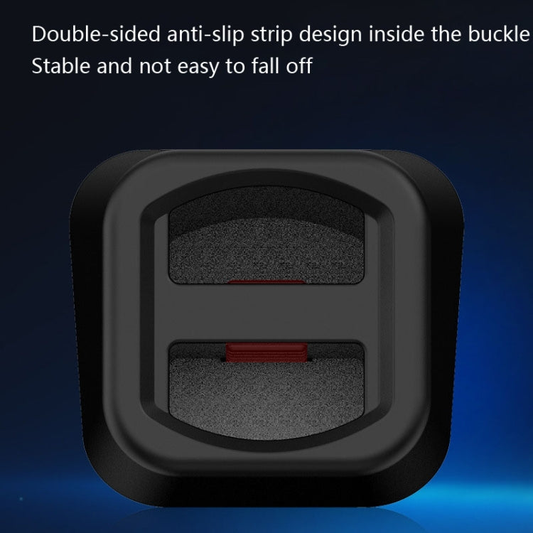 5 PCS Car Phone Holder Base Universal Car Air Outlet Clip Bracket Base, Colour: Red