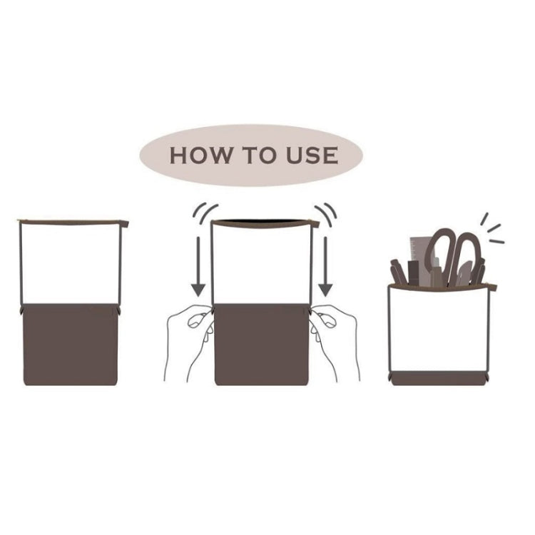 Corduroy Retractable Drop-Down Pencil Case Student Stationery Storage Bag(Gray Cat) - Pen Holder by PMC TechLife | Online Shopping South Africa | PMC TechLife