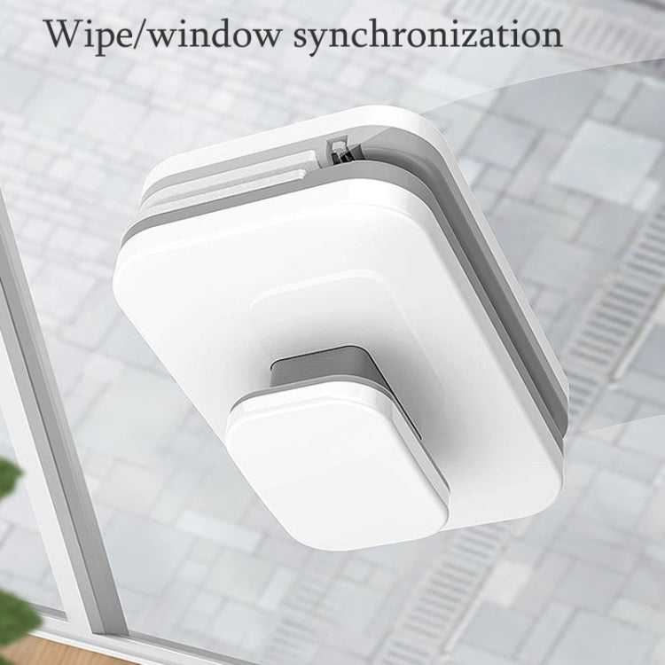 Adjustable Magnetic Glass Wiper Double-Sided Magnetic Window Wiper High-Level Insulating Glass Cleaner, Specification: Rectangle 20-35mm - Sponges, Cloths & Brushes by PMC TechLife | Online Shopping South Africa | PMC TechLife