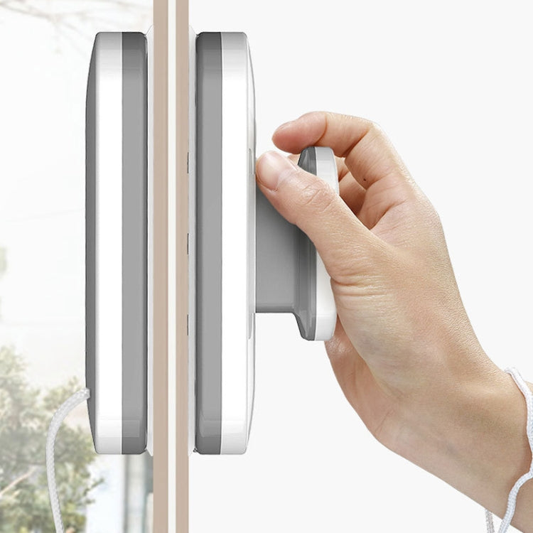 Adjustable Magnetic Glass Wiper Double-Sided Magnetic Window Wiper High-Level Insulating Glass Cleaner, Specification: Rectangle 24-40mm