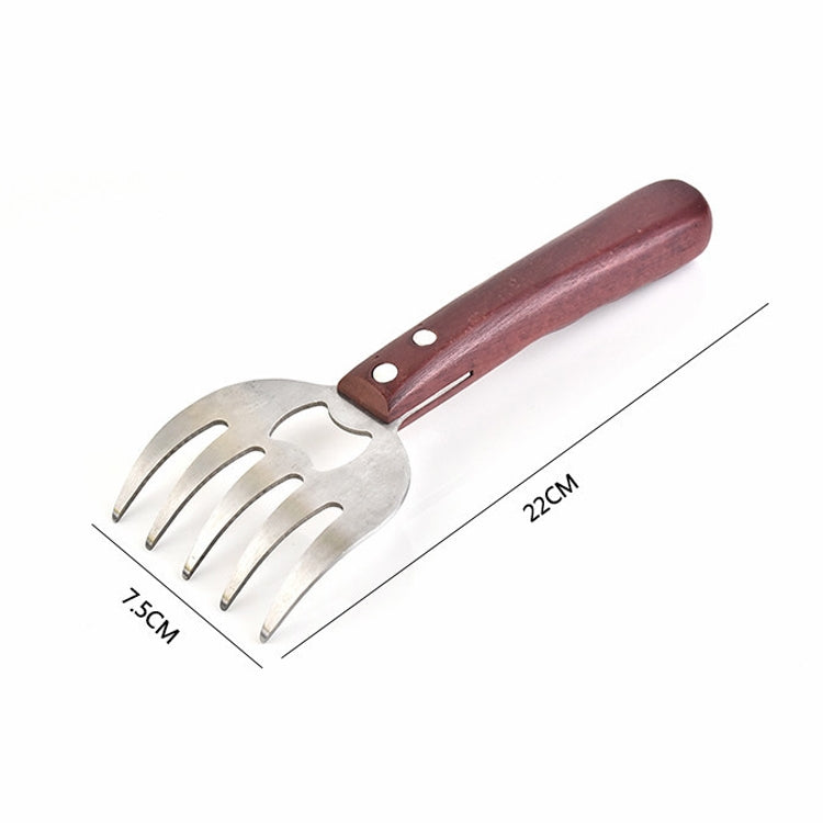 2 PCS Bear Claw Meat Divider Barbecue Tool Multifunctional Meat Shredder(Primary Colors) - Gadgets by PMC TechLife | Online Shopping South Africa | PMC TechLife