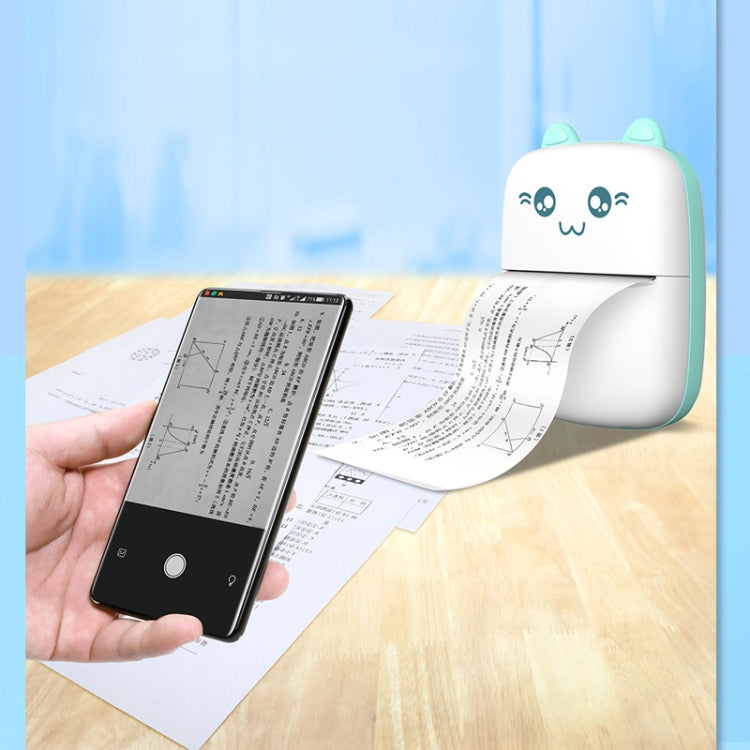 C9 Mini Thermal Printer Bluetooth Photo Printer Student Homework Mistakes Collections Printer(English Version Blue) - Photo Printers by Huawei | Online Shopping South Africa | PMC Jewellery | Buy Now Pay Later Mobicred