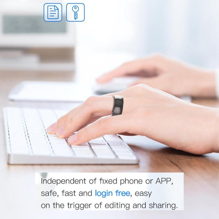 JAKCOM R4 Smart Ring Multifunctional Lord Of The Rings, Size: 70mm for Apple & Android(Number 12) - free shipping - PMC Jewellery - Order now!