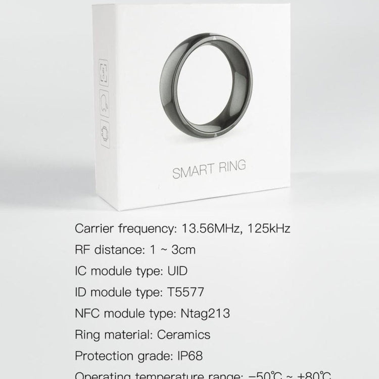 JAKCOM R4 Smart Ring Multifunctional Lord Of The Rings, Size: 70mm for Apple & Android(Number 12) - free shipping - PMC Jewellery - Order now!