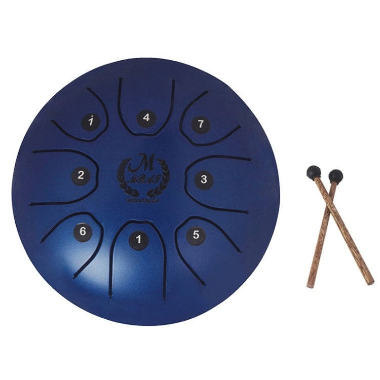 MEIBEITE 5.5-Inch C-Tune Sanskrit Drum Steel Tongue Empty Worry-Free Drum(Blue) - free shipping - PMC Jewellery - Order now!