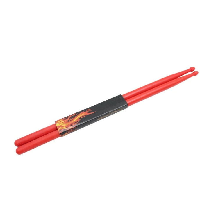 2 PCS Drumsticks Drum Kits Accessories Nylon Drumsticks, Colour: Red