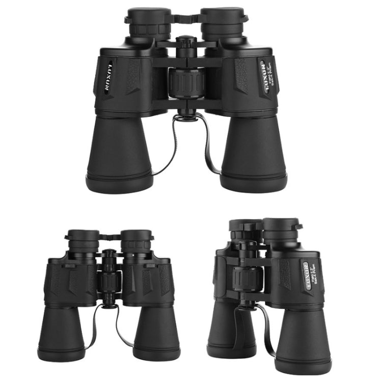 Luxun 20X50 Outdoor Binoculars Low Light Night Vision Non-Infrared High Power Binoculars(Black)