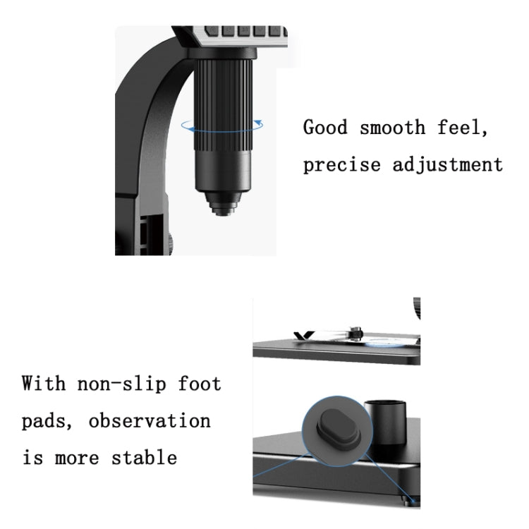 2000X 7 Inch Microbial Cell Observation Microscope Electronic Digital Magnifying Glass - free shipping - PMC Jewellery - Order now!