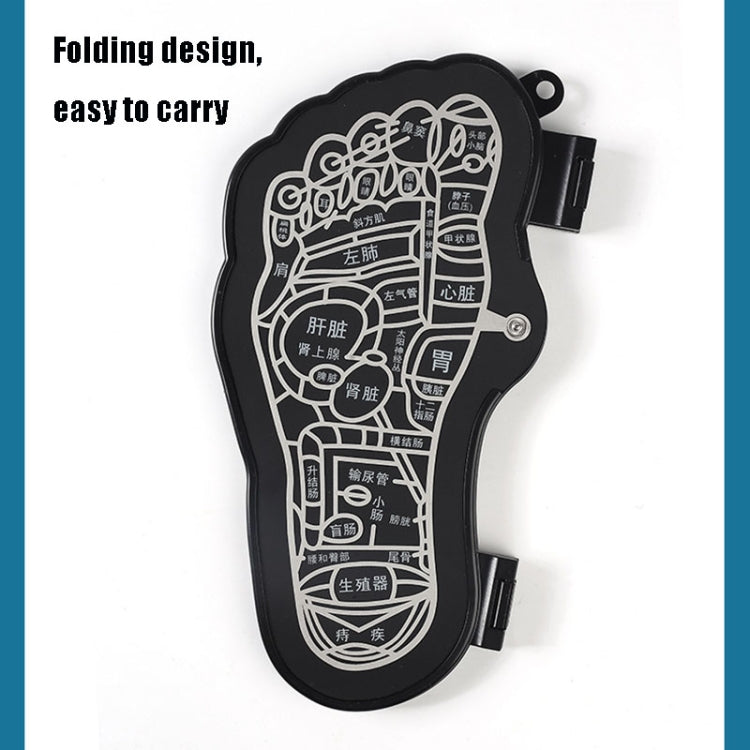 MLR-125 Mini Foot Massager Elderly Foot Foot Massager EMS Portable Pulse Home Foot Relaxing Massager, Shape: Black (Battery) - free shipping - PMC TechLife - Order now!