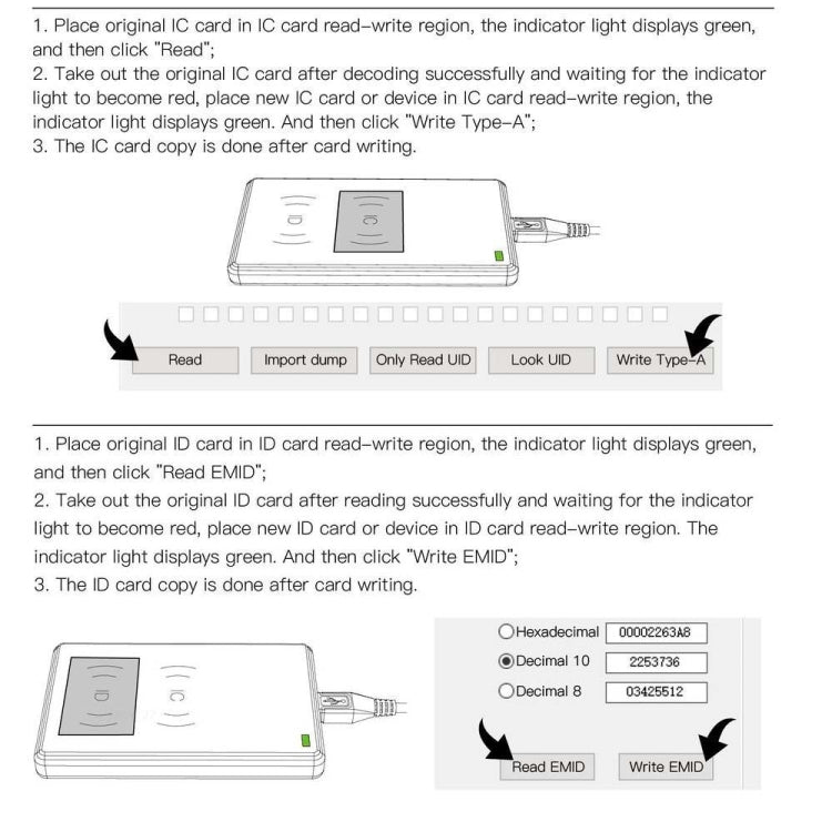JAKCOM CD2 Access Control Proximity Card Duplicator RFID/ICID Card Reader Card Reader - free shipping - PMC Jewellery - Order now!