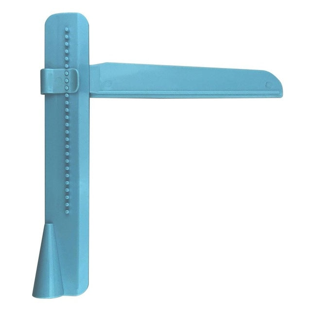 Adjustable DIY Cake Scraper Smoother Fondant Spatulas Cake Edge Smoother Cream(Blue) - Food Molds by SK SHINING CROWN | Online Shopping South Africa | PMC Jewellery | Buy Now Pay Later Mobicred