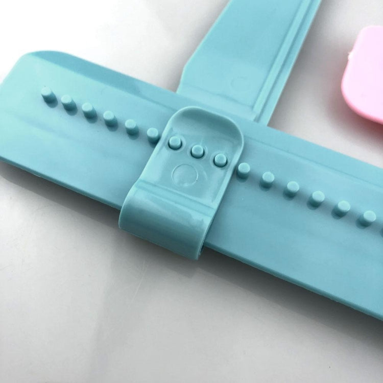 Adjustable DIY Cake Scraper Smoother Fondant Spatulas Cake Edge Smoother Cream(Blue) - Food Molds by SK SHINING CROWN | Online Shopping South Africa | PMC Jewellery | Buy Now Pay Later Mobicred