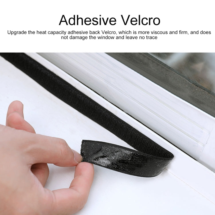 Window Windproof Warm Film Indoor Air Leakage Soundproof Double-Layer Insulation, Specification: 1.8x1.8M