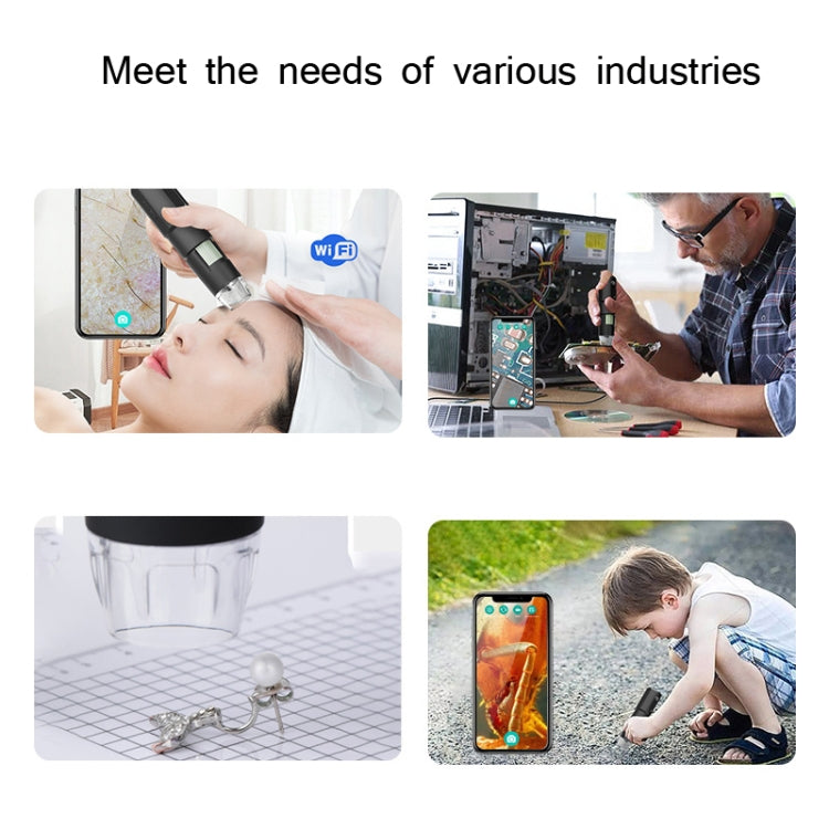 WIFI Electron Microscope USB Digital Magnifying Glass - free shipping - PMC Jewellery - Order now!