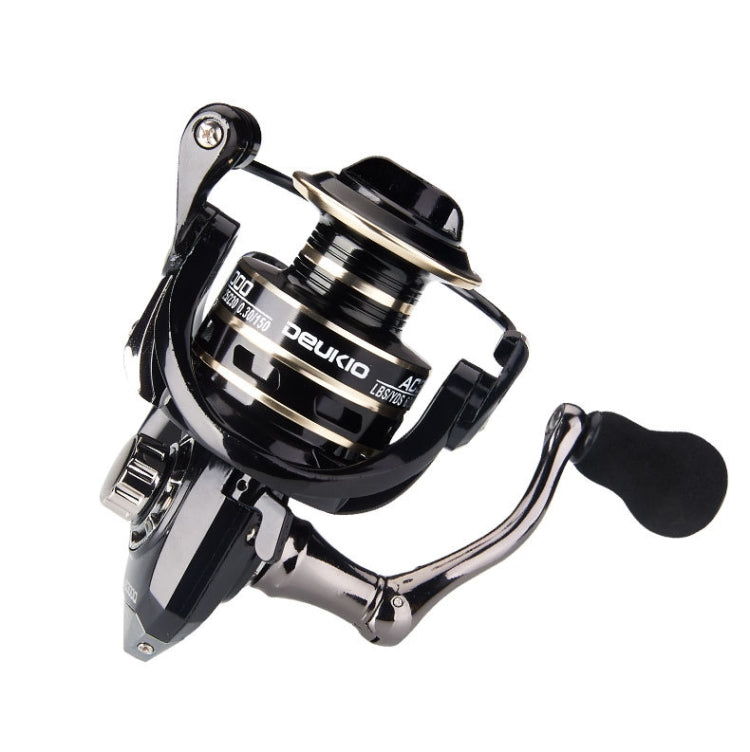 DEUKIO Fishing Wheel AC Sea Otter Fishing Supplies With All Metal Rocker, Specification: AC7000 - Fishing Reels by DEUKIO | Online Shopping South Africa | PMC Jewellery | Buy Now Pay Later Mobicred