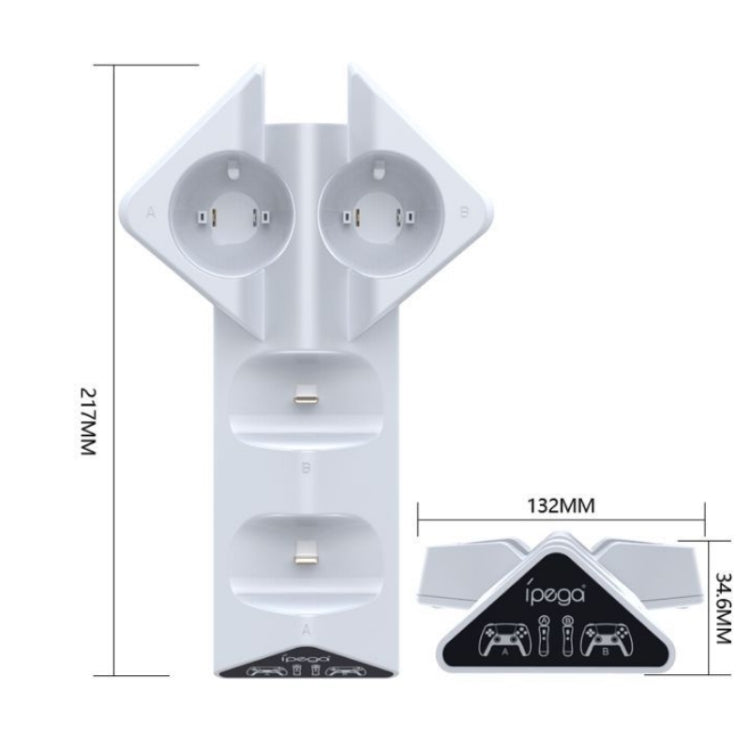 Ipega PG-P5011 Triangle Beast Charger Handle Charger For PS5 / PS MOVE - free shipping - PMC Jewellery - Order now!