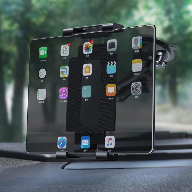 Bus Truck Mobile Phone Bracket Suction Cup Car Mobile Phone Bracket(Folding Flat Back Clip)