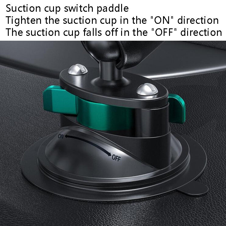 Bus Truck Mobile Phone Bracket Suction Cup Car Mobile Phone Bracket(Folding Flat Back Clip)