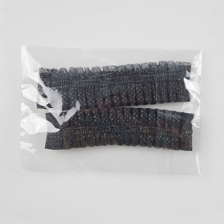 50 Pairs Earphone Disposable Dust Cover Game Headset Non-Woven Protective Cover(50 Pairs of Independent (Black)) - Earmuff & Pad by PMC TechLife | Online Shopping South Africa | PMC TechLife