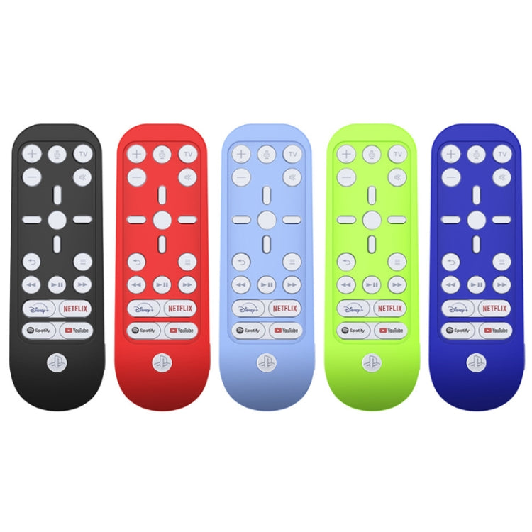 2 PCS Remote Control Silicone Protective Cover Is Suitable For PS5 Media Remote( Red)