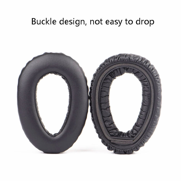 1 Pairs Headphones Sponge Cover Headphone Accessories For Sennheiser PXC550/MB660(Black)