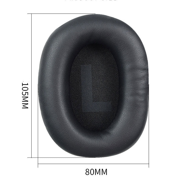 1 Pairs Suitable for Logitech GPROX Headphone Sponge Protective Case(Black Protein Skin)