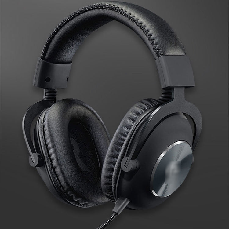 1 Pairs Suitable for Logitech GPROX Headphone Sponge Protective Case(Black Protein Skin) - Earmuff & Pad by PMC TechLife | Online Shopping South Africa | PMC TechLife