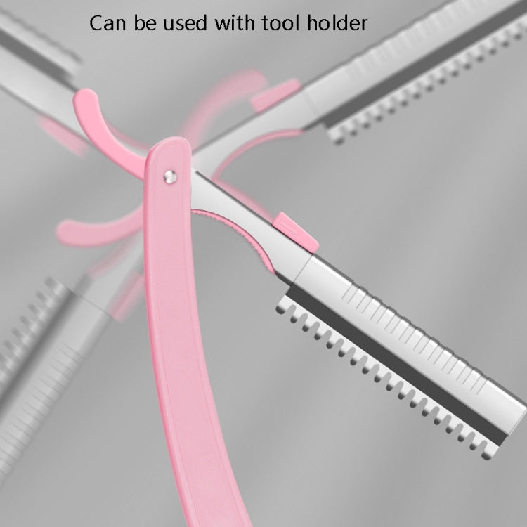 5 Box / Set Eyebrow Trimming Blade Stainless Steel Eyebrow Scraper(10 PCS / Box) - free shipping - PMC TechLife - Order now!