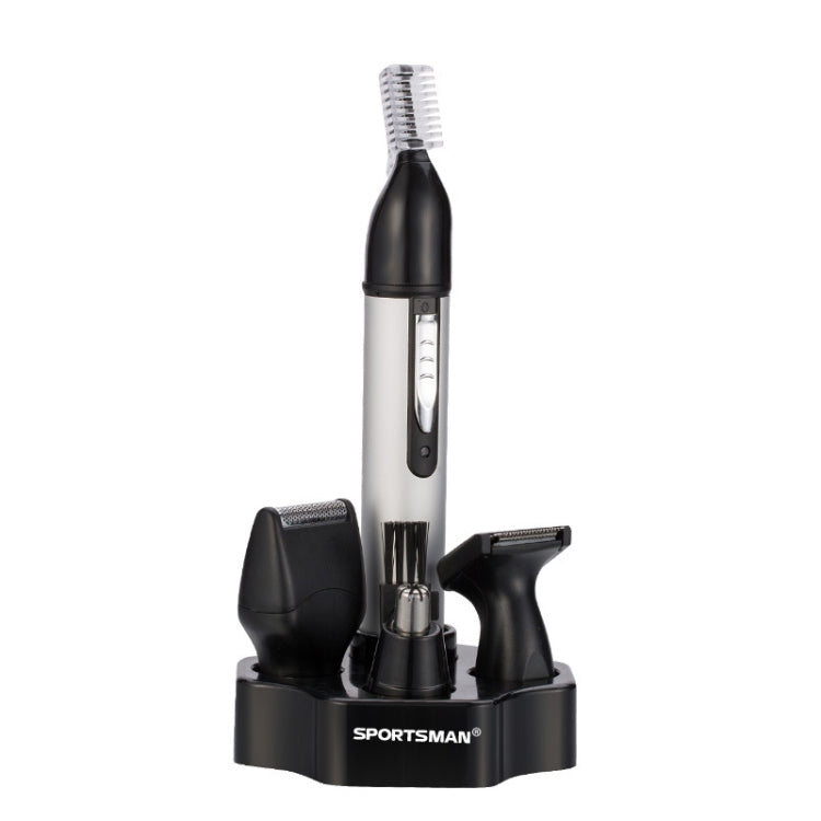 SPORTSMAN SM-418 Electric Mini Shaving Eyebrows Hair Nose Hair Trimmer USB(White)