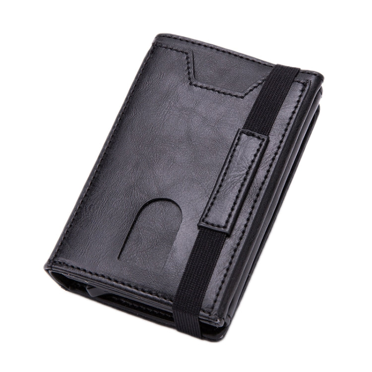 RFID Anti-Theft Aluminum Alloy Card Case(Mad Horse Black)