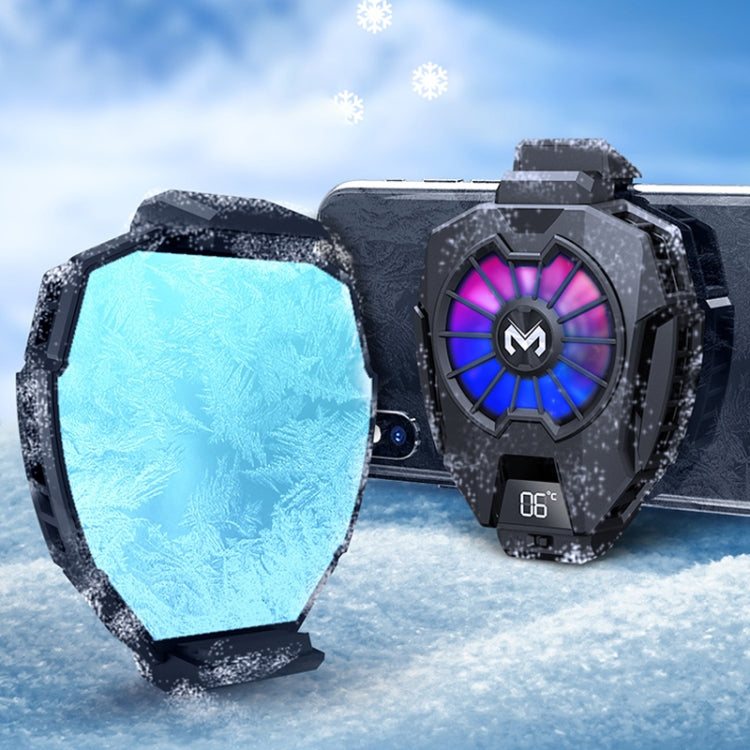 MEMO DL05 Semiconductor Cooling Mobile Phone Radiator with Colorful Lights - Cooling Fan Radiator by PMC Jewellery | Online Shopping South Africa | PMC Jewellery | Buy Now Pay Later Mobicred