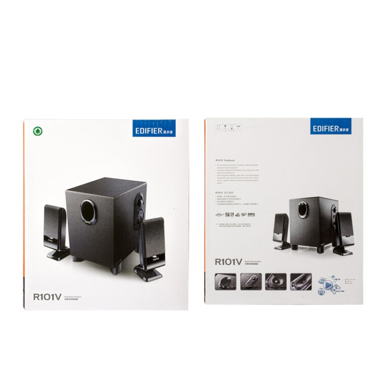 EDIFIER R101V Laptop Audio Home Mini Subwoofer, US Plug(Black) - free shipping - PMC Jewellery - Order now!