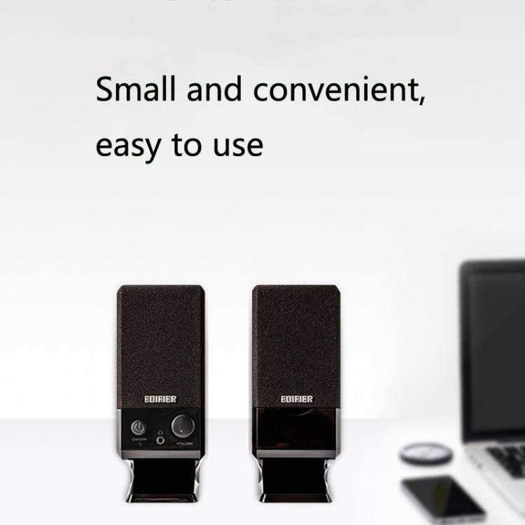 Edifier R10U Mini USB Laptop Speaker(Black) - free shipping - PMC Jewellery - Order now!