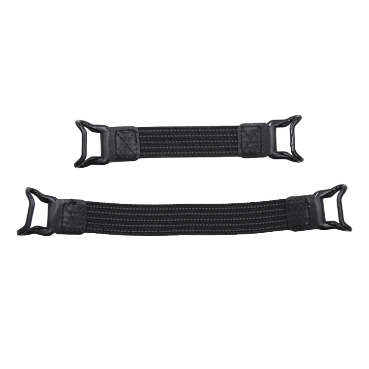 5 PCS Mobile Phone Back Strapping Bracket Lazy Phone And Tablet Back Stick Bracket, Style: 2 x 13cm (Black Iron Buckle)