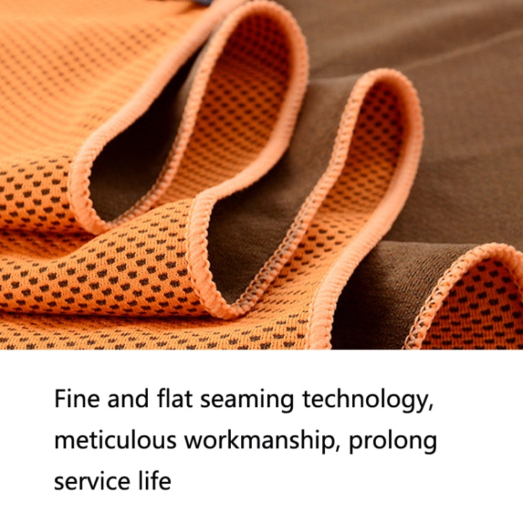 Gym Sports Cold Feeling Sweat-Absorbent Quick-Drying Cold Towel(Black Man Dumbbell) - Sports Towels by PMC TechLife | Online Shopping South Africa | PMC TechLife