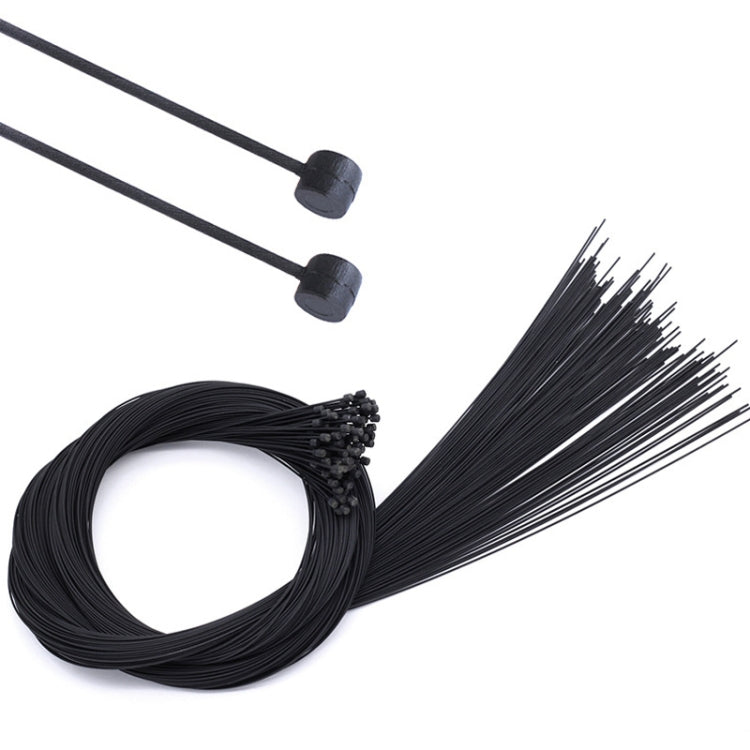 4 PCS TRLREQ Mountain Road Bicycle Teflon Internal Line Balance Car Core, Specification: Mountain Bike Rear Brake 1.7m(Black)