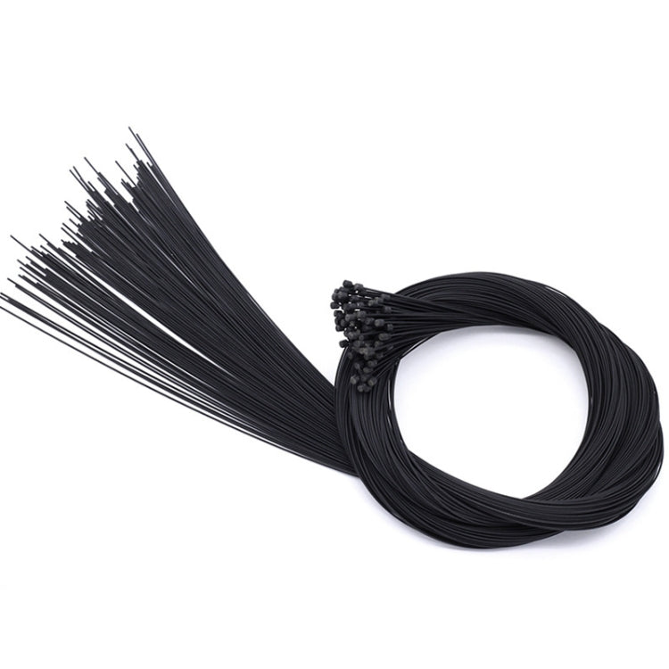 4 PCS TRLREQ Mountain Road Bicycle Teflon Internal Line Balance Car Core, Specification: Mountain Bike Rear Brake 1.7m(Black)