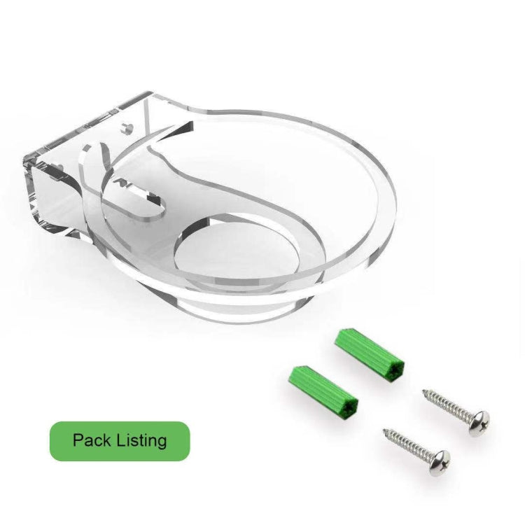 JP02Y Wall-Mounted / Desktop Acrylic Bracket For Apple HomePod Mini(White) - Speaker Bracket by PMC TechLife | Online Shopping South Africa | PMC TechLife