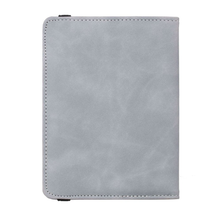 RFID Travel Passport Card Bag Elastic Band Protective Case(Green)