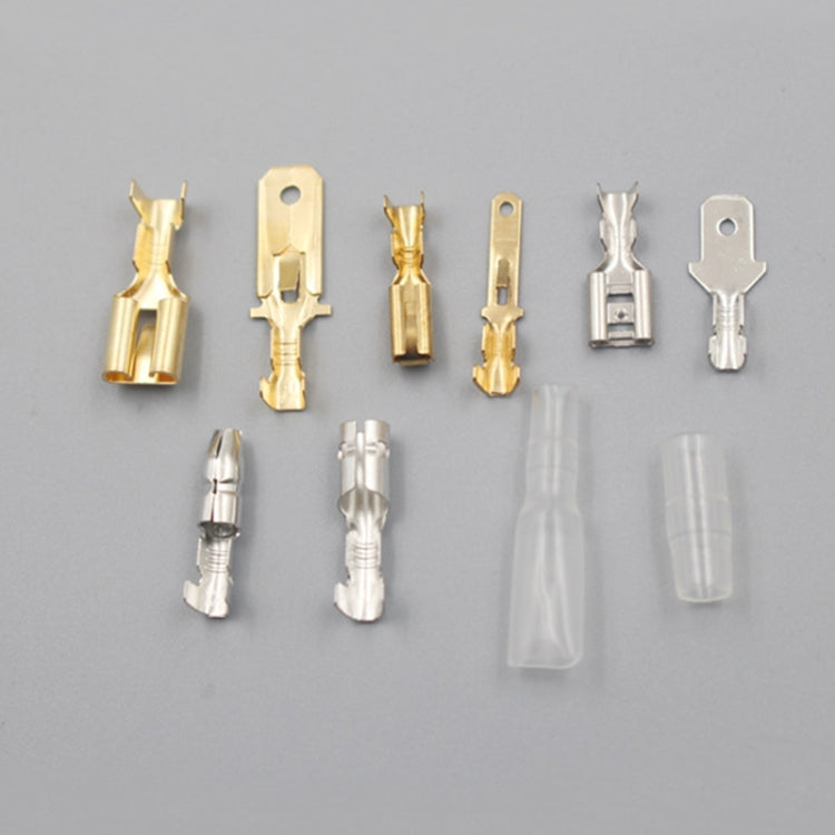 150 PCS Male Female Car Motorcycle Spade Connector Splice Crimp Wire Terminals - Booster Cable & Clip by PMC TechLife | Online Shopping South Africa | PMC TechLife