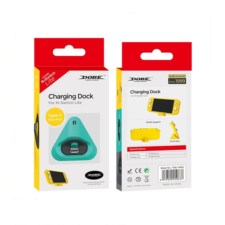 2 PCS DOBE TNS-19062 Host Charging Bottom Portable Triangle Game Console Charger For Switch / Lite(Yellow) - Charger & Power by DOBE | Online Shopping South Africa | PMC Jewellery | Buy Now Pay Later Mobicred