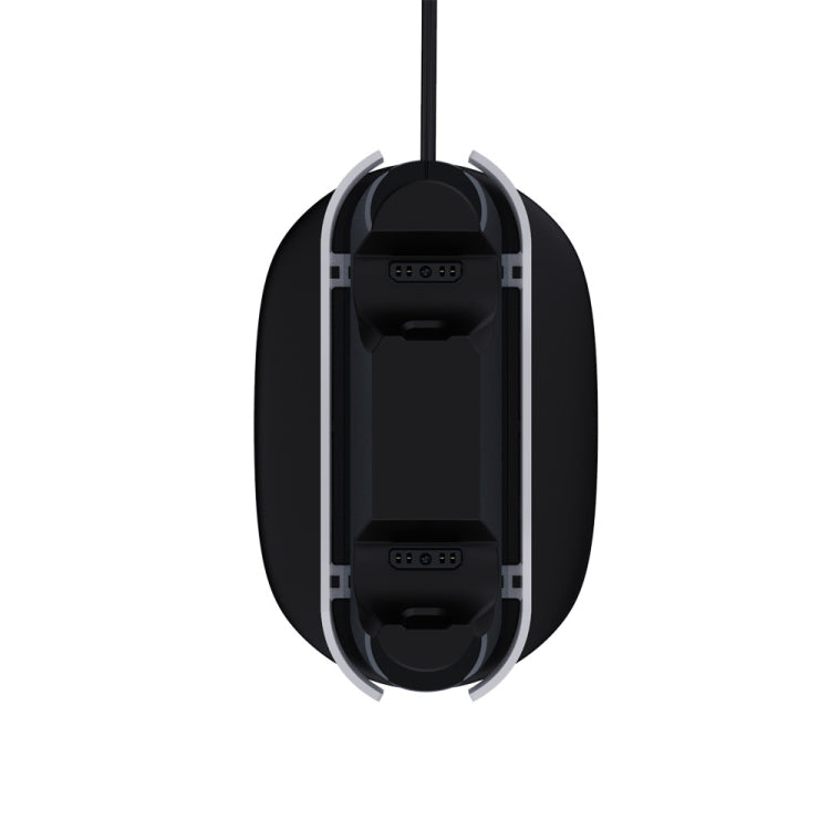 SPARKFOX W20P508 Dual Charger With Contacts Wireless Handle Charger For PS5, Style: Charger+Data Cable - Charger & Power by SPARKFOX | Online Shopping South Africa | PMC Jewellery | Buy Now Pay Later Mobicred